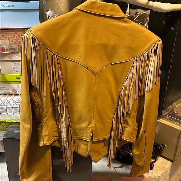 Women’s Arella leatherr jacket - Picture 3 of 5